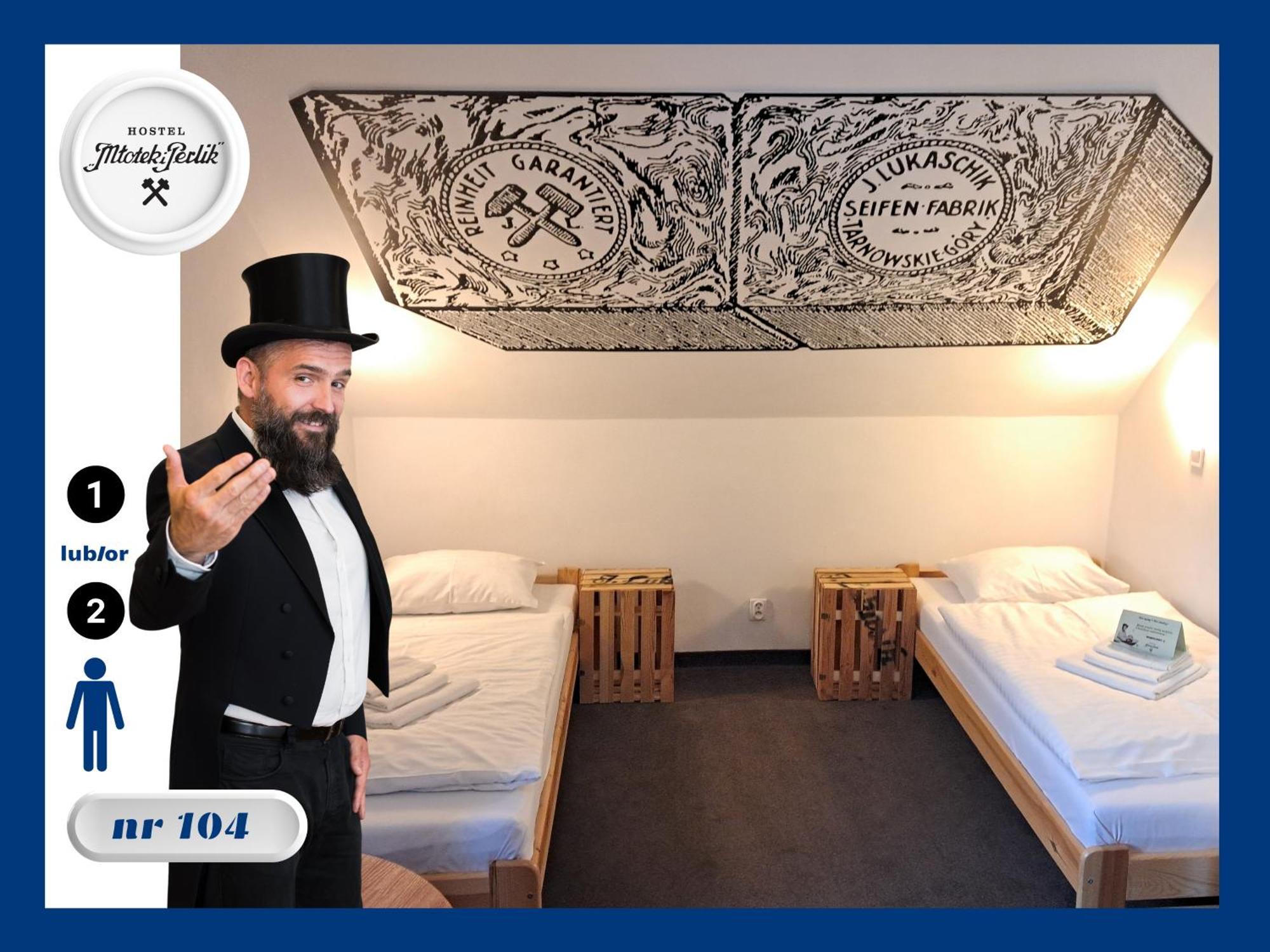 Hostel Mlotek I Perlik Tarnowskie Góry Exteriör bild
