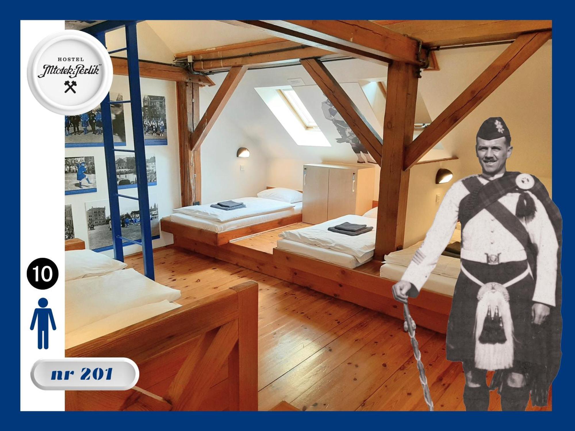 Hostel Mlotek I Perlik Tarnowskie Góry Exteriör bild